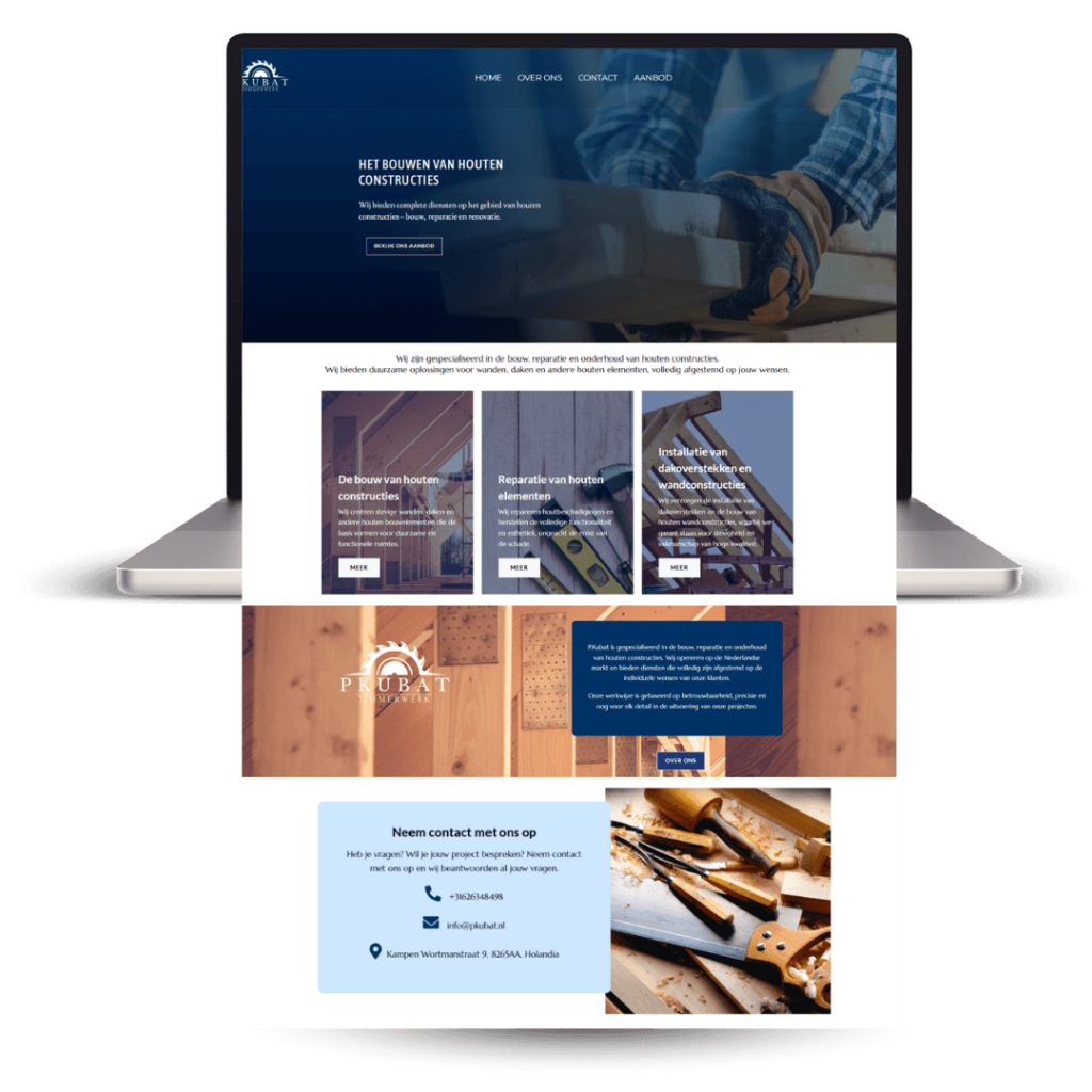 projket strony internetowej