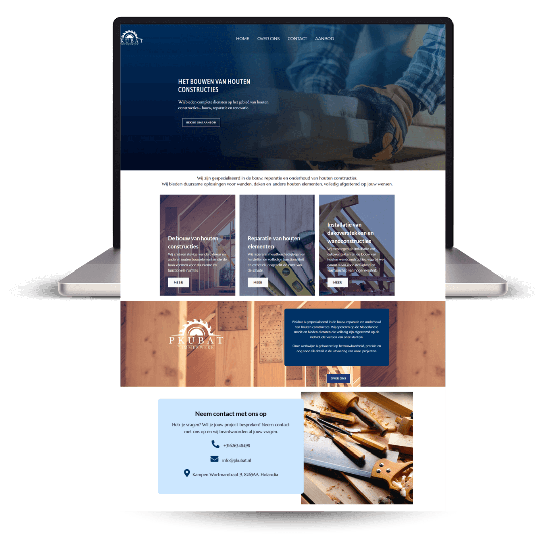 projket strony internetowej